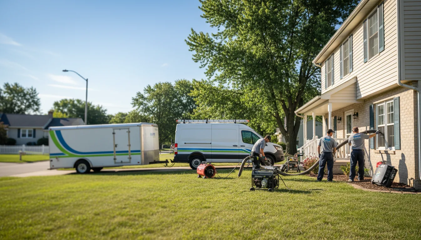 Flooded Basement Restoration And Cleanup With Repair in Seven Mile, OH near me